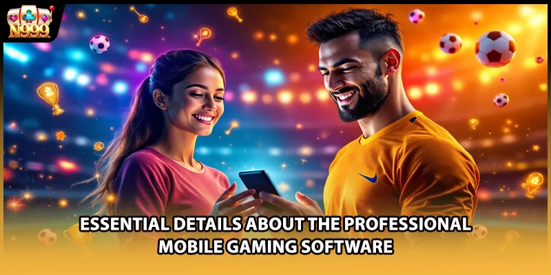 Essential details about the professional mobile gaming software