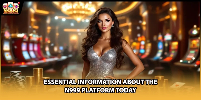 Essential information about the N999 platform today