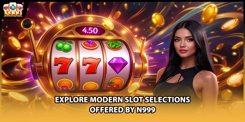 Explore modern slot selections offered by N999