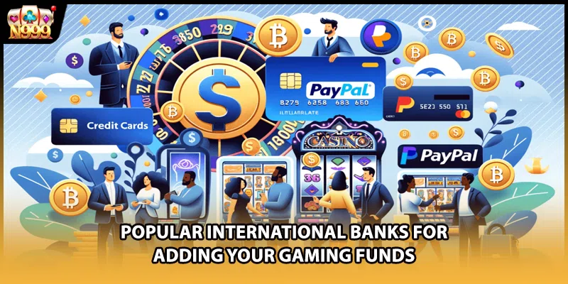 Popular international banks for adding your gaming funds