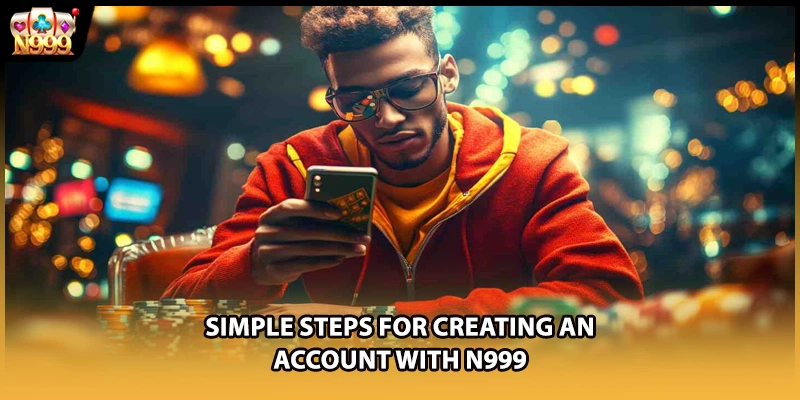 Simple steps for creating an account with N999