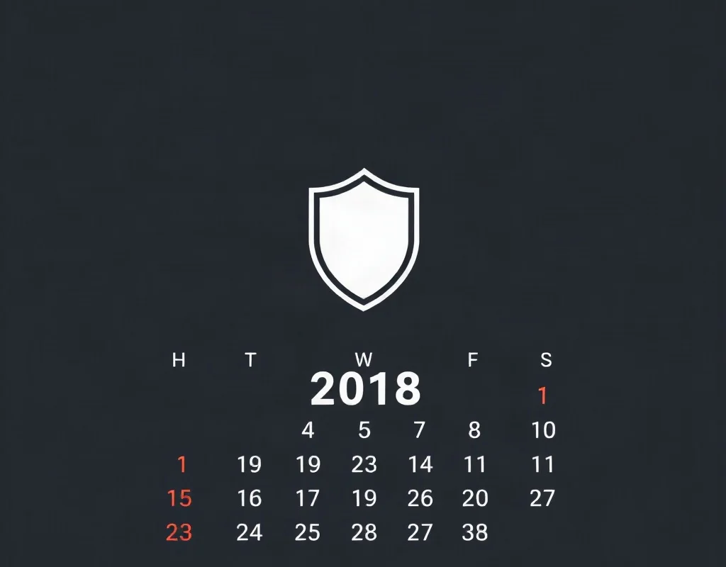 Shield on calendar representing N999 Responsible Gaming Education Week