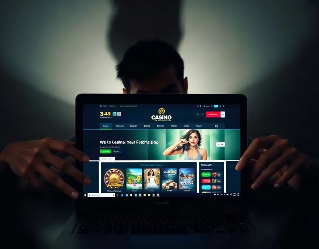 Illegal online gambling in Pakistan hidden on laptop